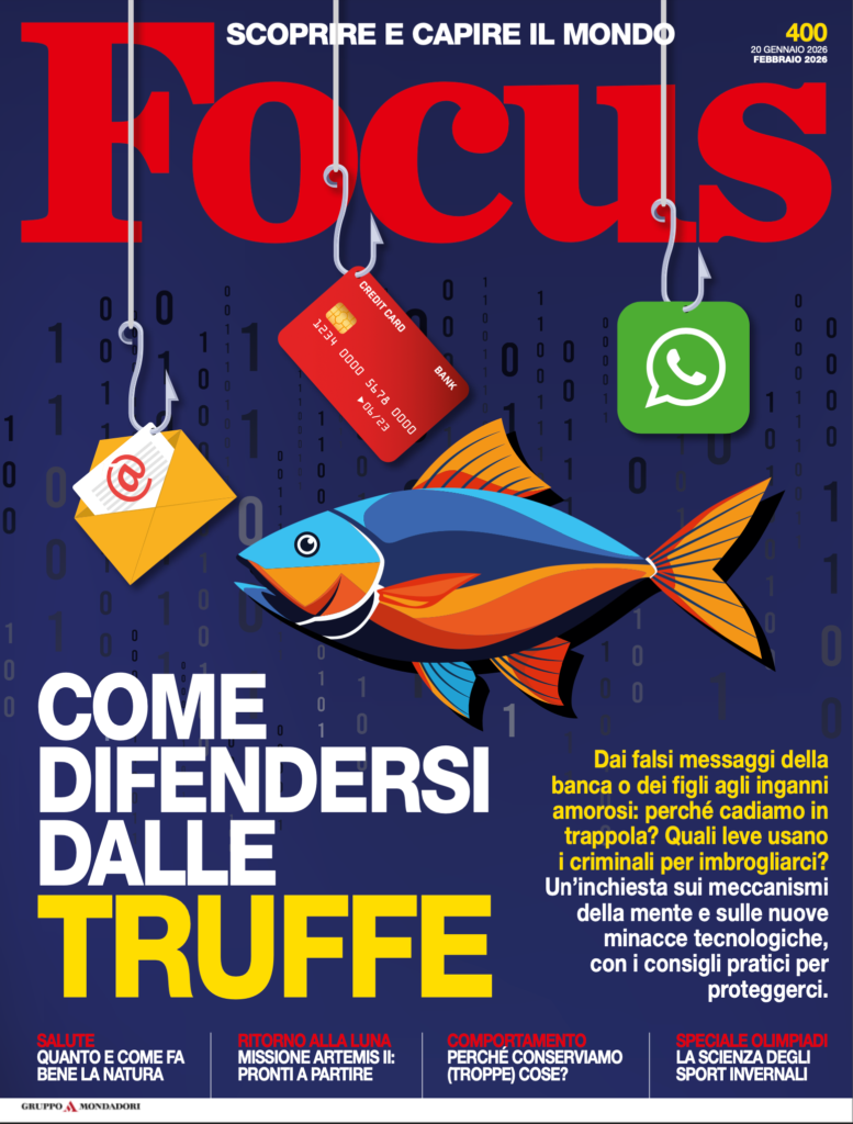 copertina di Focus febbraio 2026